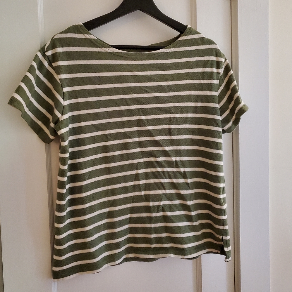 Vintage cotton old navy striped tee